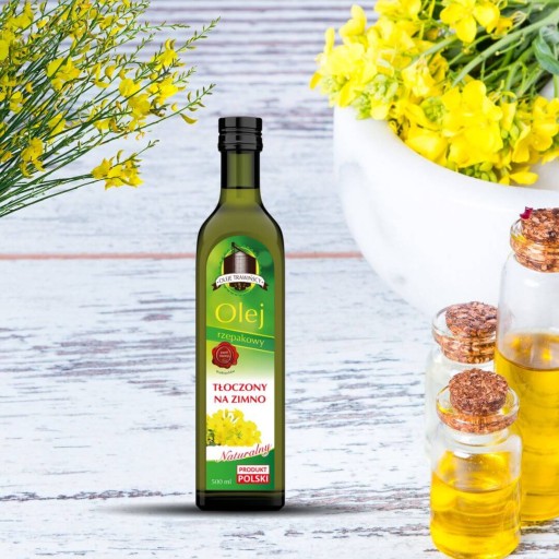 Za studena lisovaný repkový olej 500ml Trawińscy