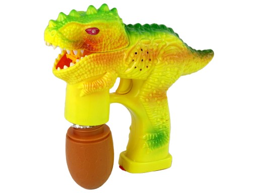 Mydlové bubliny Dinosaur Bubble Liquid Egg Yellow