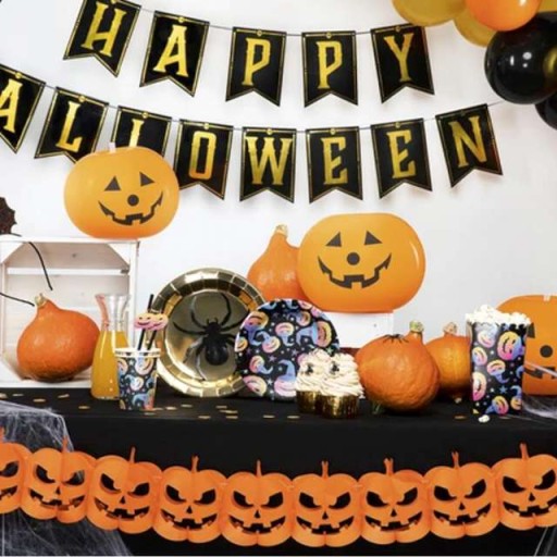 GARLAND banner TEKVICE halloween DEKORÁCIE 170cm