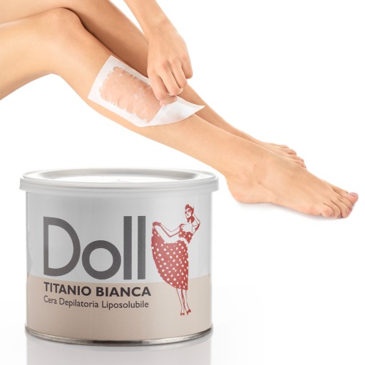 DOLL Xanitalia Depilačný depilačný vosk v dóze BIANCA 400 ml