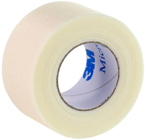 3M Micropore 2,5 cm x 9,1 m, 1 ks. biela - 1530-1
