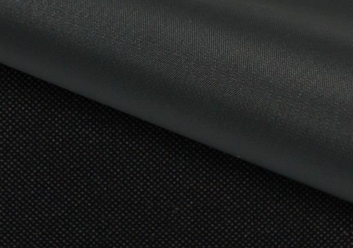 CODURA 600D ČIERNY POLYESTER VODEODOLNÝ