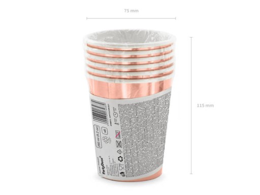 HRNKY K NARODENINÁM, RUŽOVÉ ZLATO 260ML 6 KS