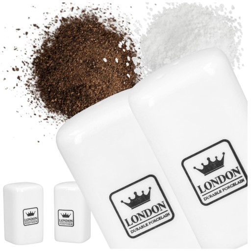 SALT AND PEPPER CLEANER porcelánová súprava korenia na korenie a soľ
