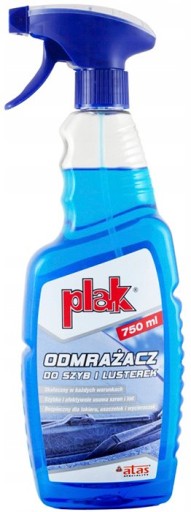 ATAS PLAK ROZMRAZOVAČ NA OKNÁ A ZRKADLÁ 750ML.
