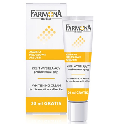 FARMONA Krém na bielenie odfarbení a jazvičiek 50 ml