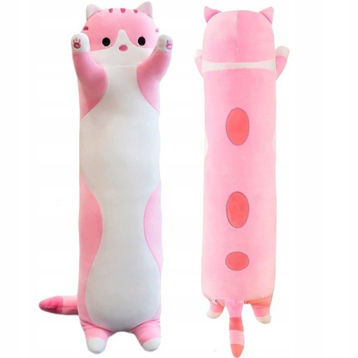 M. Mačka PLYŠOVÝ MASKOT DLHÝ PLYŠOVÝ HRAČKA MEDVEĎ MEDVEĎ CUDDLE 50 cm RUŽOVÁ