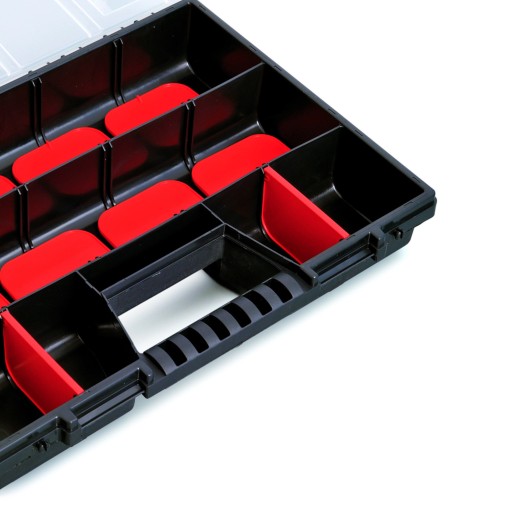 Organizér s vrchnákom 29 x 19,5 x 3,5 cm Čierny