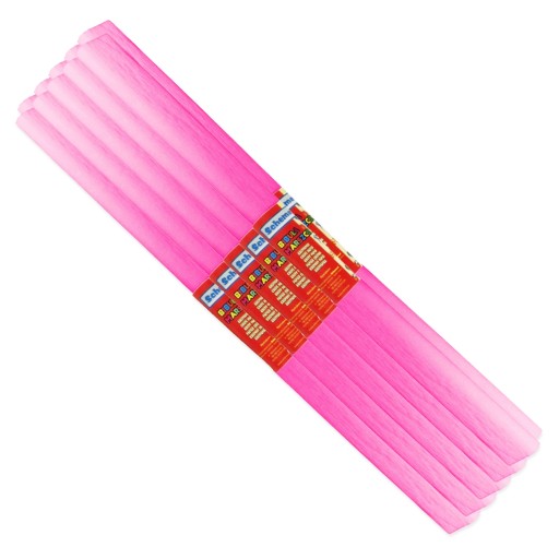 CRIPPED hodvábny papier 10 ROLLÍK SVETLO RUŽOVÝCH 11