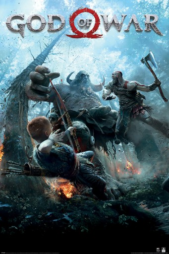 Plagát hry God Of War 61x91,5 cm