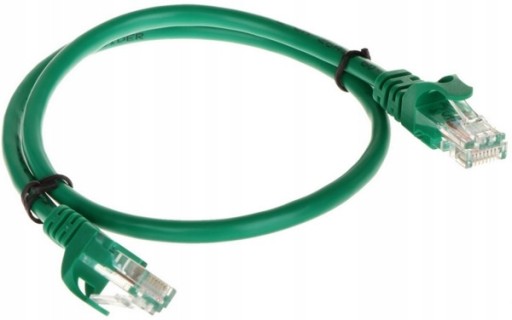 PATCHCORD RJ45/0,5-ZELENÁ 0,5 m
