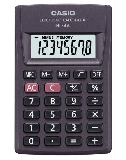 Kancelársky kalkulátor Casio HL-4A