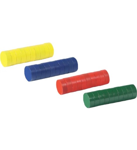 Farebné magnety Fandy 15mm 40 kusov