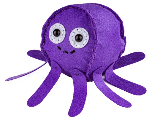 MASKOT Set Vycpaný vankúšik MORSKÉ ZVIERATÁ CHOBOTNICE DIY