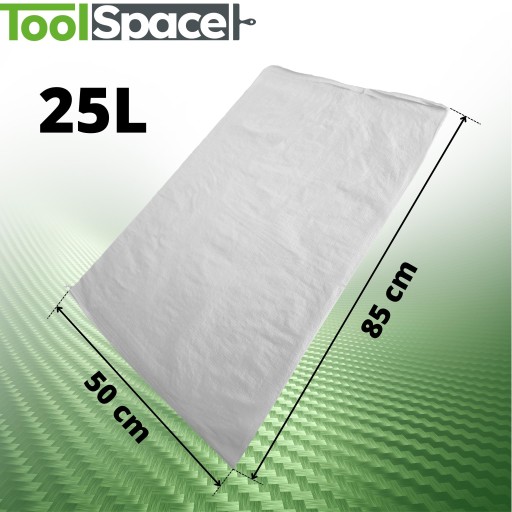 TAŠKA 25kg 50X85cm PP TAŠKY Uhoľná drť NAJSILNEJŠIA 53g 20ks