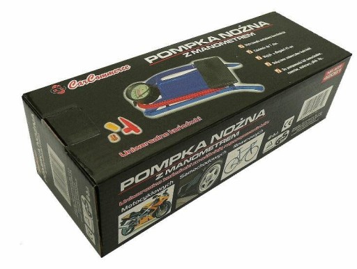 NOŽNÁ ČERPADLA 1 PIEST S AUTOMATICKÝM MERAČOM TLAKU