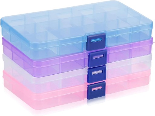 ORGANIZÁTOR KONTAJNER NA SKRUTKY, LIEKY, TABLETY