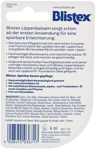 BLISTEX Krém na pery 6ml