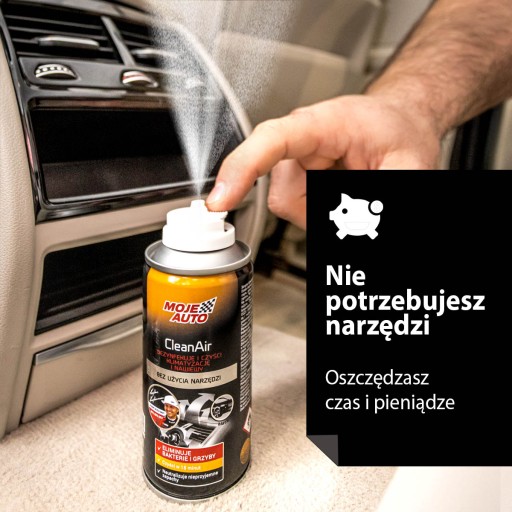 Klimatizácia Moje Car námornícka modrá 150ml Čierna