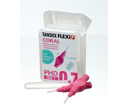 Tandex Flexi medzizubná kefka, ružová