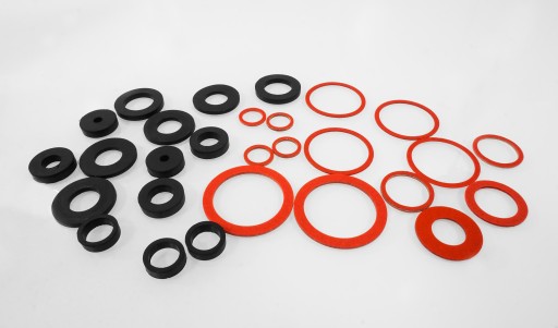 HYDRAULICKÉ TESNENIE GUMOVÉ PODLOŽKY SET TESNIACI PODLOŽKY