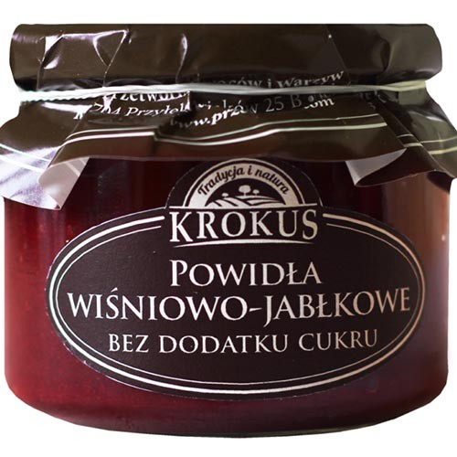 Višňový a jablkový džem bez cukru 310g KROKUS