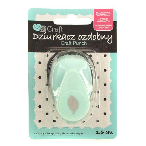 Ozdobný dierovač 1,6 cm breza dpCraft pre deti