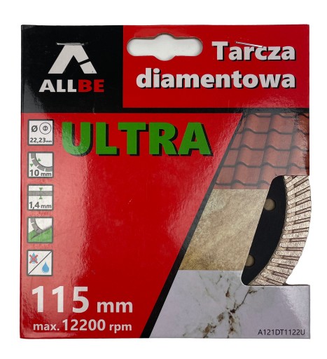 DIAMANTOVÝ DISK PRE ŽELEZOBETÓN 115X10X22,2