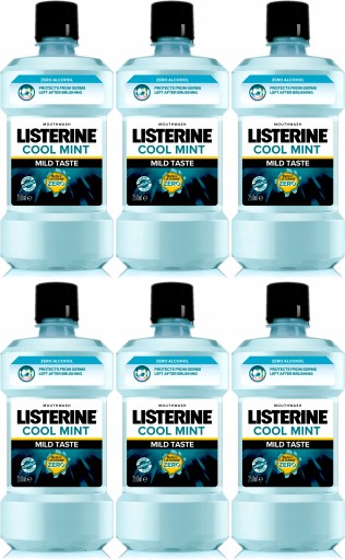 Listerine Zero Alcohol ústna voda 500 ml