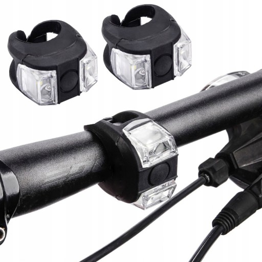 BIKE LIGHT SET BIKE SVIETIDIEL LED BIKE SVETLO