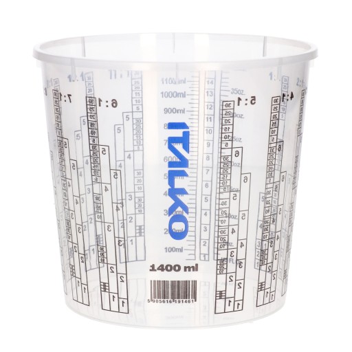 HRNČEK NA MIEŠANIE LAKOVÝCH FAREB S STUPŇOU, 1400ml