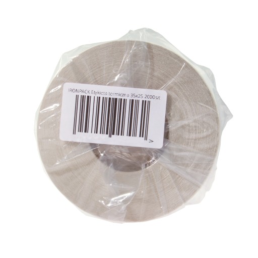 TERMOŠTÍTKY BIELE nálepky 35x25 mm 2000 ks