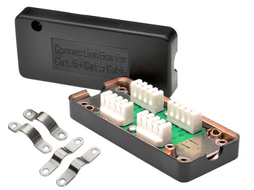 Kategória 7 FTP tienený krútený pár konektor Connection Box LSA LogiLink