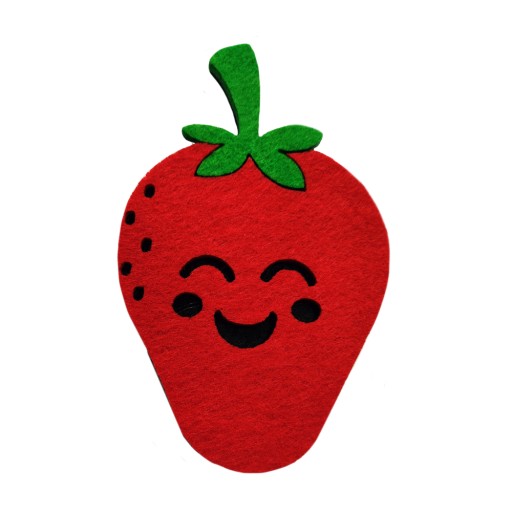 STRAWBERRY BAND, JAHODOVÝ OUTFIT, ČERVENÁ PLsť