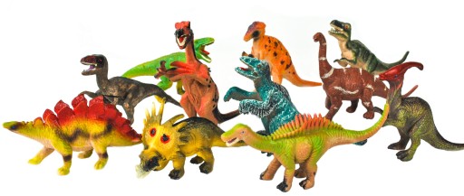 PREHISTORICKÉ DINOSAURY ZVIERATÁ 12 POSTAVIEK