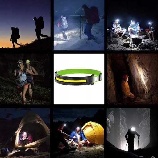 HLAVOVÁ LAMPA SILNÁ ČELENKA HLAVOVÁ LAMPA LED LAMPA NABÍJACIA HLAVOVÁ LAMPA