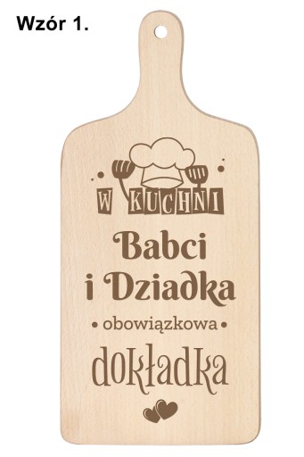 Doska na krájanie gravírovaná DEŇ STARÝCH RODIČOV