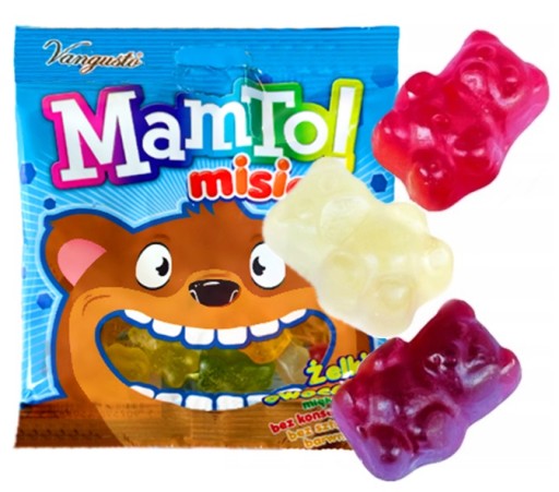 MISIE MamTo ovocné želé medvedíky Vangusto 80g