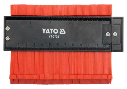 ŠABLÓNA TVAROV OBKLADOVÝCH PROFILOV 125MM YATO
