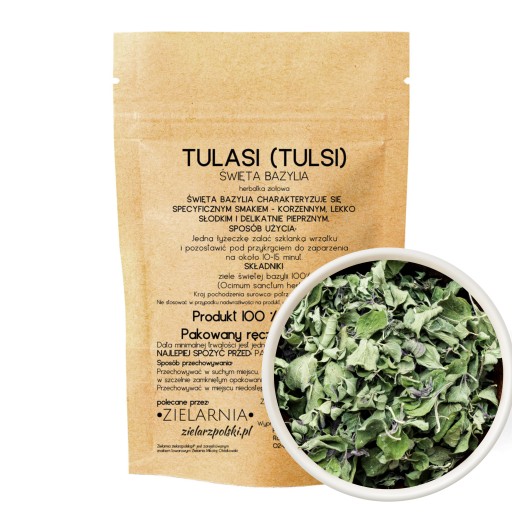 TULSI (Tulasi) SVÄTÁ BAZILKA Stres Imunita Vitalita