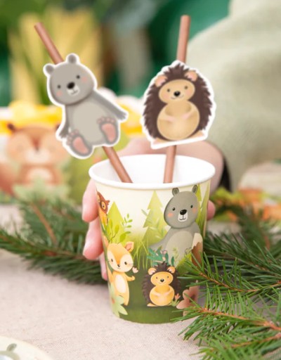 HRNČEKY pre ročné a narodeninové Forest Friends 220ml 6 ks
