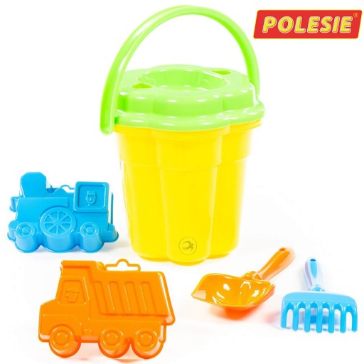 Polesie vedro na kvety so sitkovou súpravou Akc.