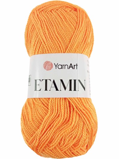 YarnArt Etaminová priadza 30 g 180 m farba 446 oranžová