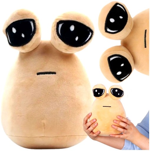 Plyšový maskot Pou Plyšová hra Zemiak Pou Roztomilý priateľ