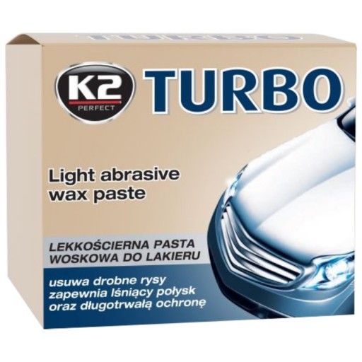 K2 TURBO Tempo vosková leštiaca pasta 250g