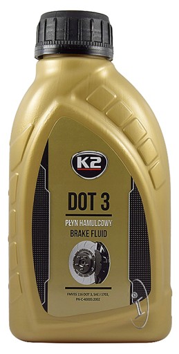 E4F66 K2 BRZDOVÁ KVAPALINA DOT3, 0,5L 0000-00