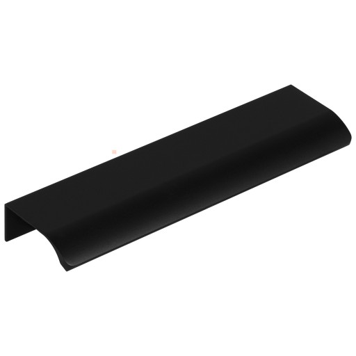 Nábytková úchytka na hranu METAL SUPERLATIVO 128/148mm Čierna