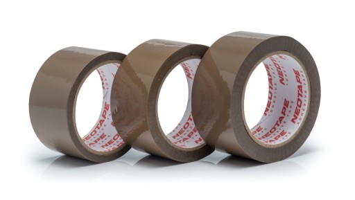 BALIACA PÁSKA NEOTAPE 48MM/60M HNEDÁ, TICHÉ NAVÍJANIE