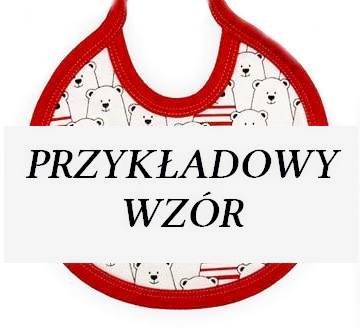 Podbradník BIB MIX, dievčenské farby KLEKLE
