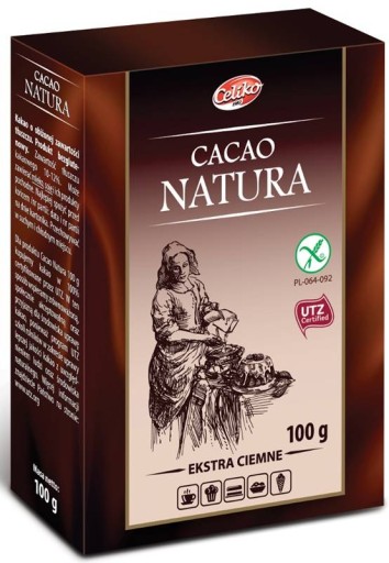 Bezlepkové EXTRA TMAVÉ KAKAKO Prírodné CELIKO